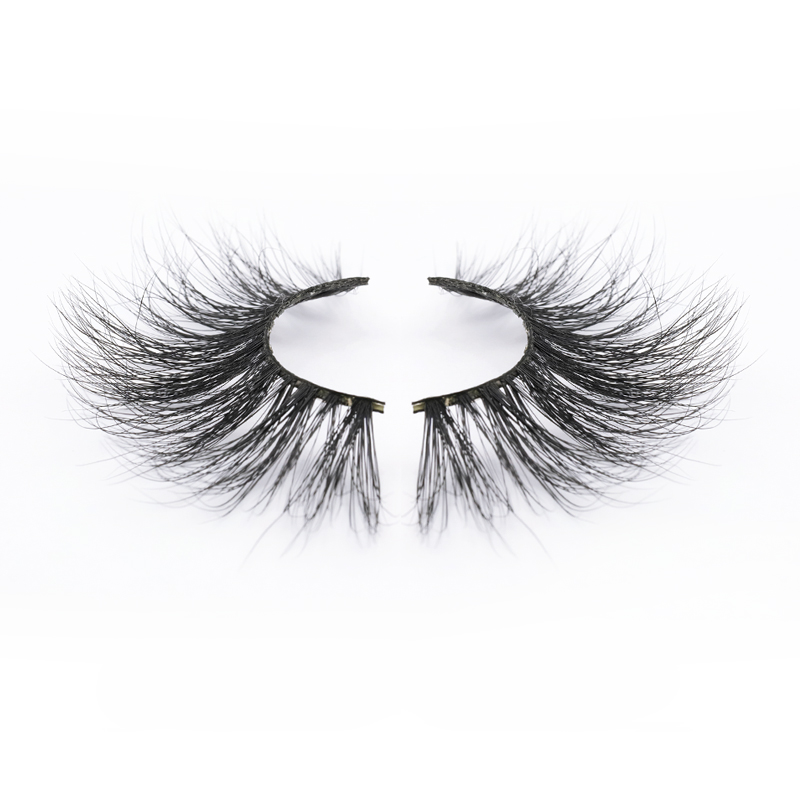 Eyelash Vendor Supply High-quality Dramatic 25mm Strip Lashes Mink Eyelashes with Customized Box YY118